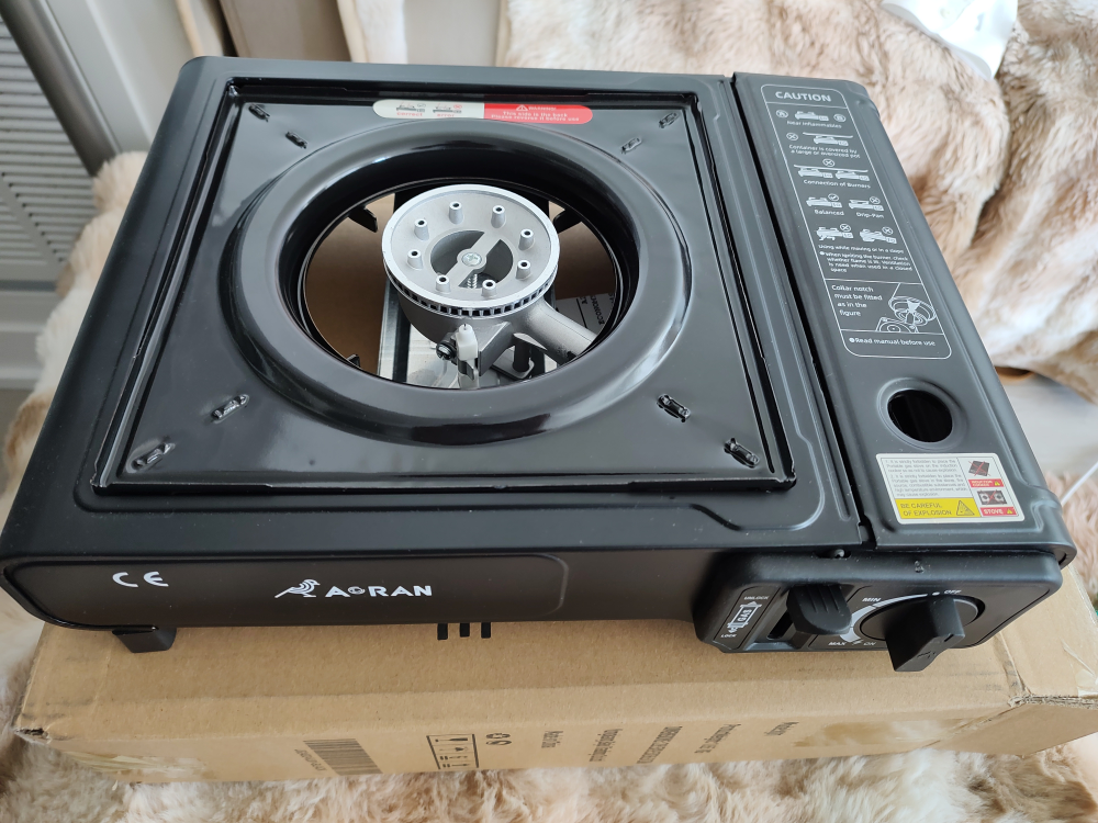 Aoran Portable Gas Stove - Black - photo 2