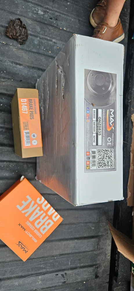 MAX Advanced Brakes ONZ0835 & D1467 Brake Pads image indicator(4)