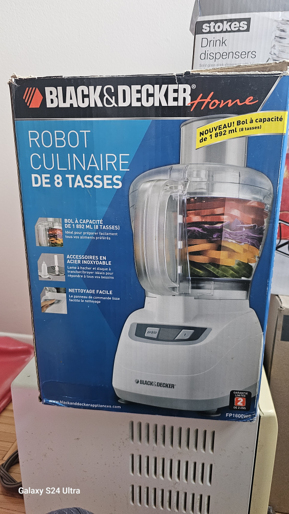 Black & Decker 8-Cup Food Processor