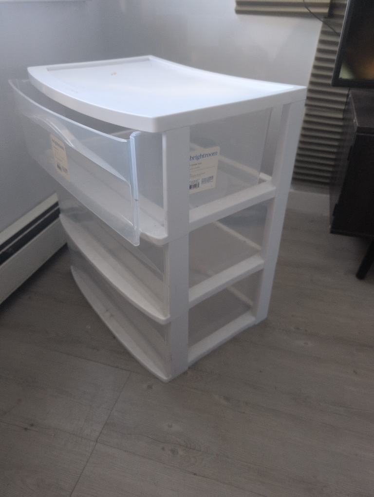 Brightroom 3-Drawer Storage Tower - White - photo 3