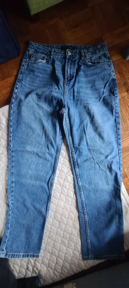 Aeropostale Mom Straight Jeans - Size 10 thumbnail