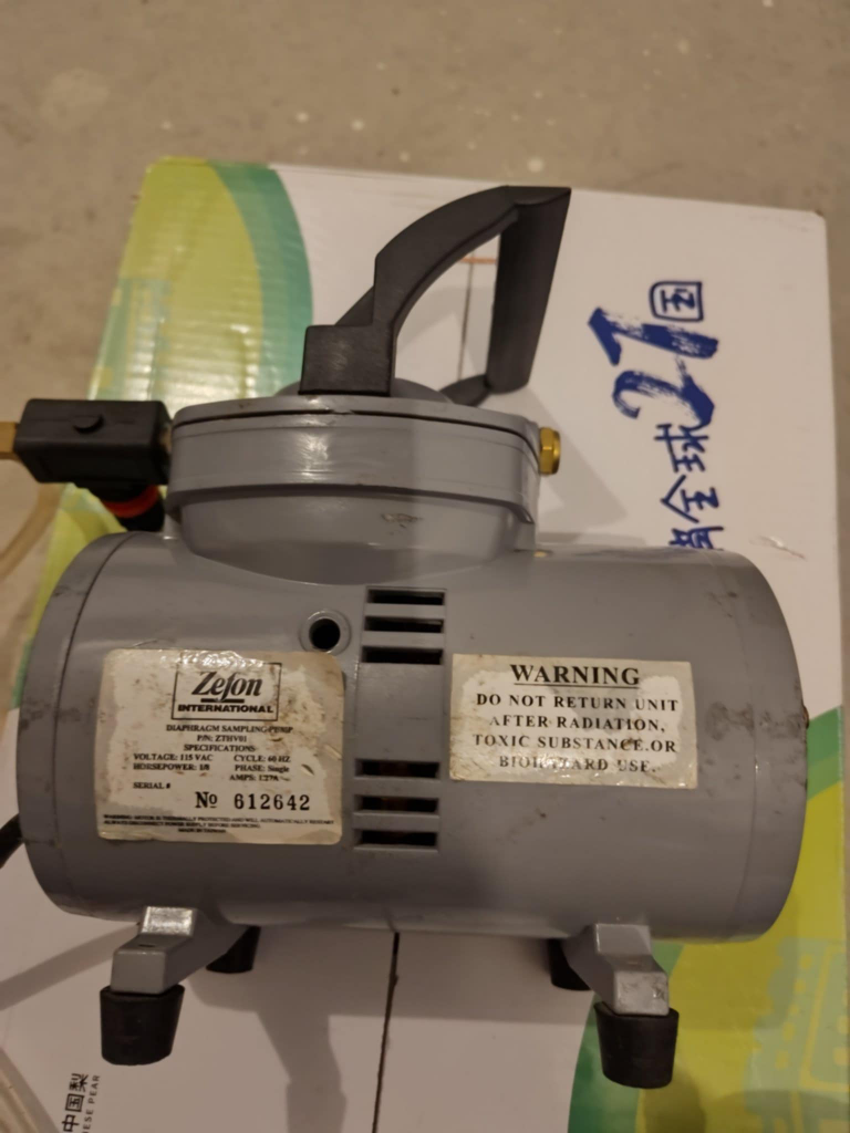 Zefon Air Sampling Pump - photo 2
