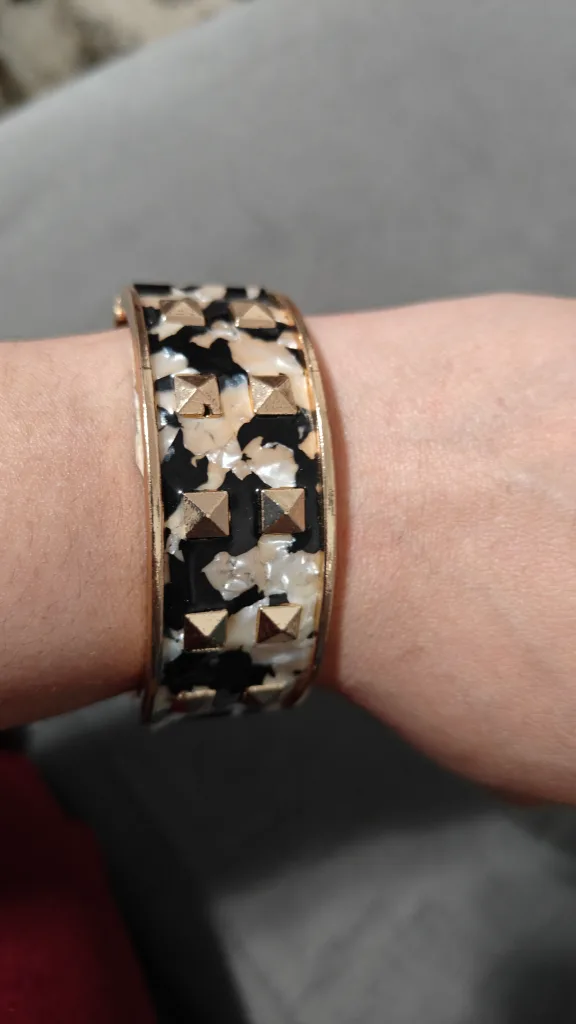 Assorted Bracelets - Gold, Silver, Brown, Purple image indicator(8)