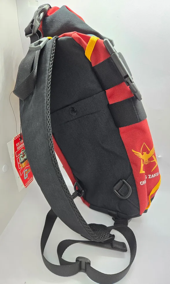 Gundam MS-06S Chars Zaku II - Single Strap Backpack/ Sling Bag image indicator(7)
