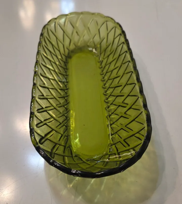 Vintage Indiana Glass Basket Weave thumbnail