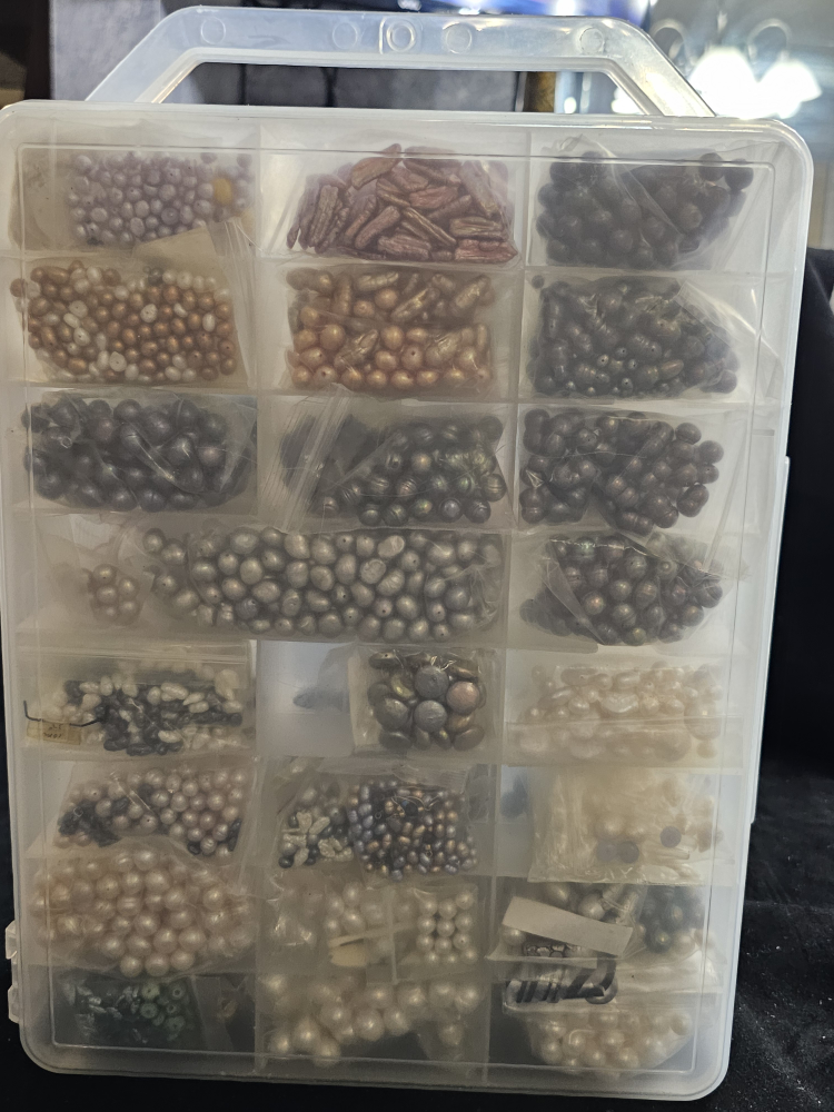 Pearl Beads Collection in Double Sided Storage Case - photo 2