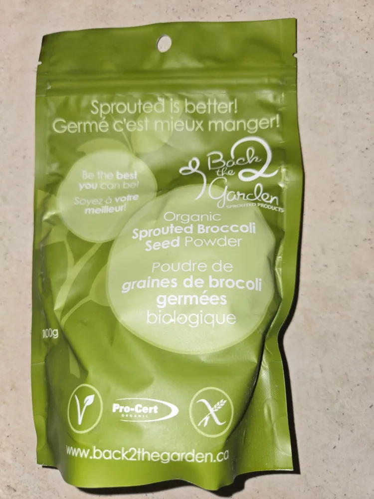 Back 2 the Garden Sprouted Broccoli Seed Powder thumbnail