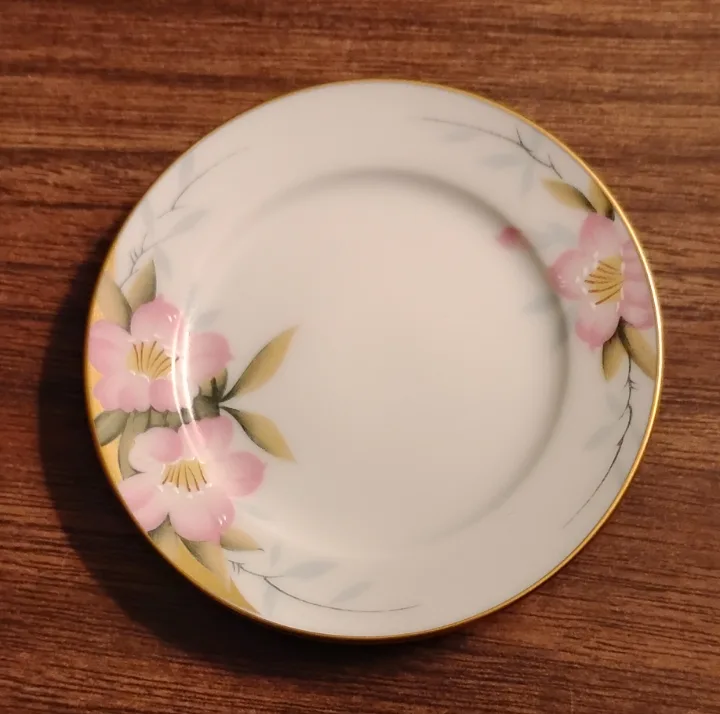 VINTAGE 3" Noritake Azalea Patt. Plate thumbnail