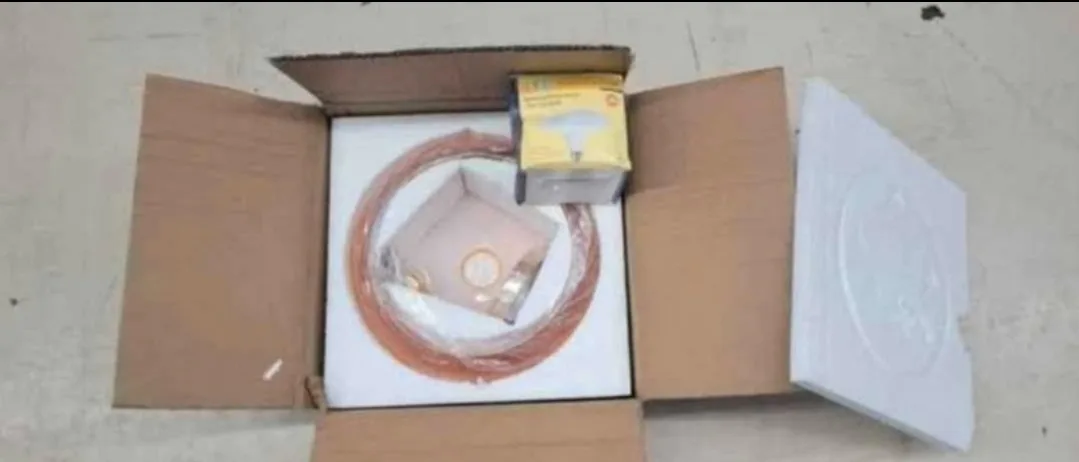 DoungRos Semi Flush Mount Ceiling Light (bulb included) image indicator(2)