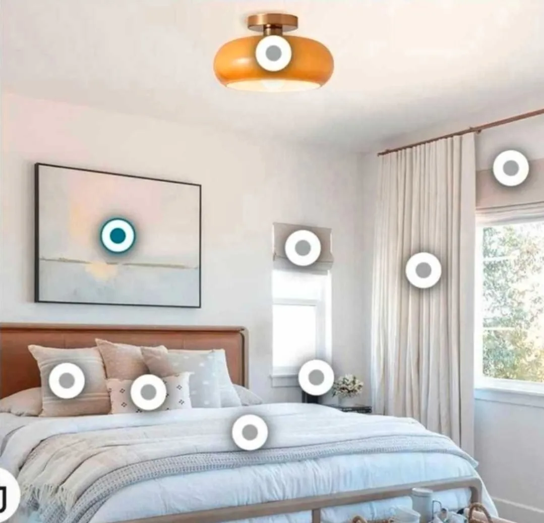 DoungRos Semi Flush Mount Ceiling Light (bulb included) image indicator(3)