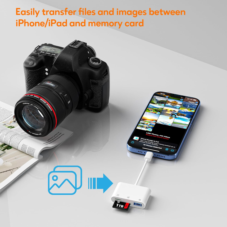 NEW SD Card Reader for iPhone - photo 4