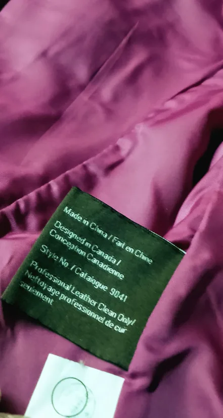 Vintage Danier Leather Jacket - Size P (Small) image indicator(3)