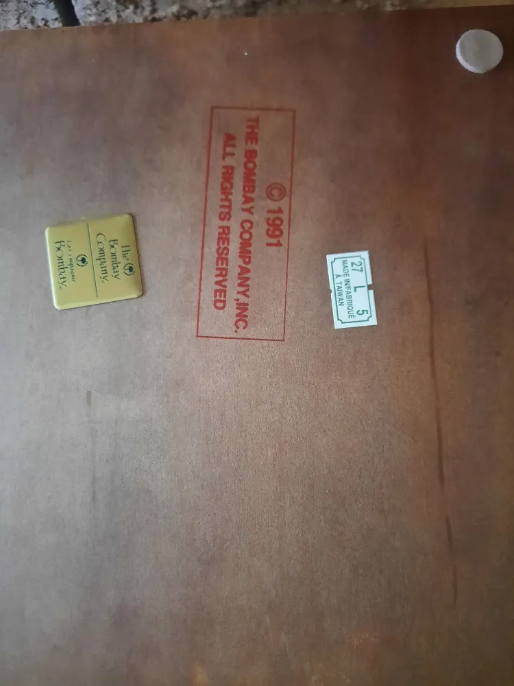 Bombay Company Memory Storage Box image indicator(4)