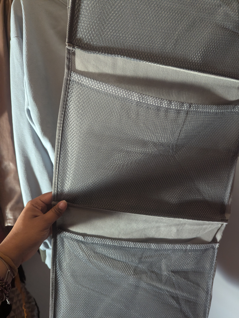 Hanging Closet Organizer - Gray - photo 5
