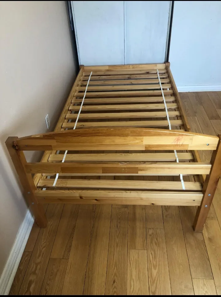 Solid wood Twin Bed Frame thumbnail