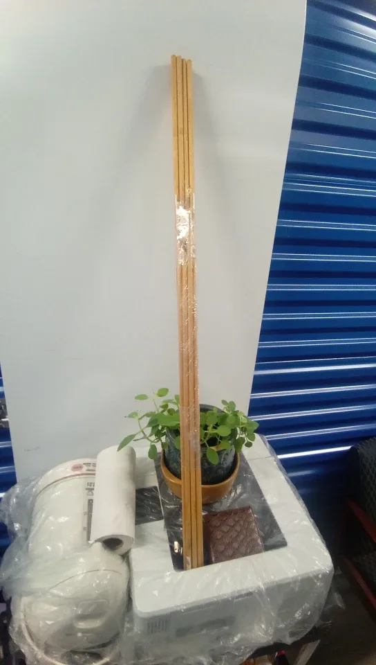 Ten 3/8"x32"  Wooden Dowel Rods thumbnail