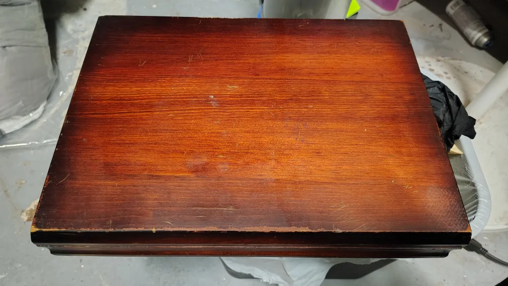 Vintage Silverware Set with Wooden Box by Gorham image indicator(4)