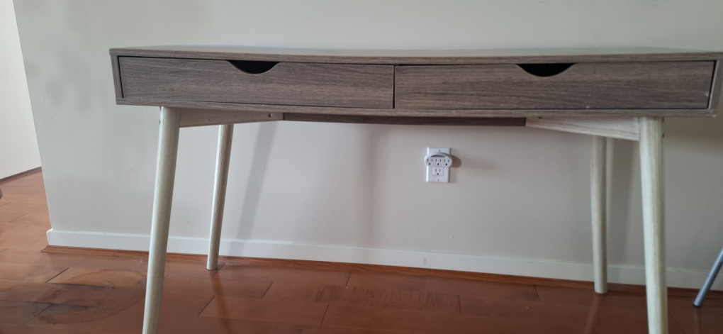 Wooden Console Table with Drawers - photo 2