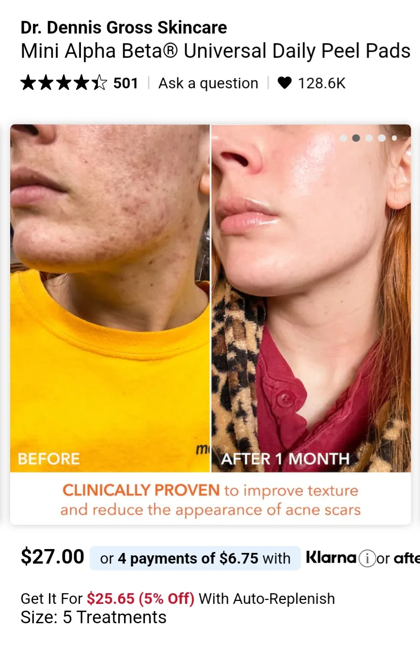 Dr. Dennis Gross Peel Pads - 5 Treatments image indicator(2)