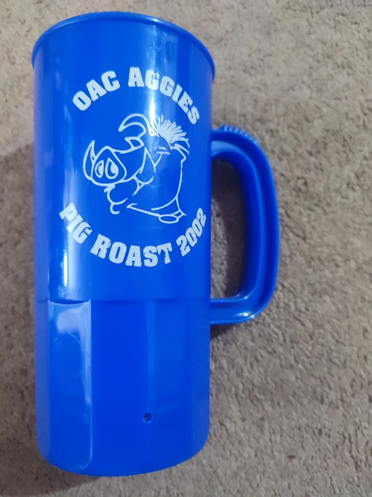 OAC Aggies Pig Roast 2002 Blue Mug thumbnail