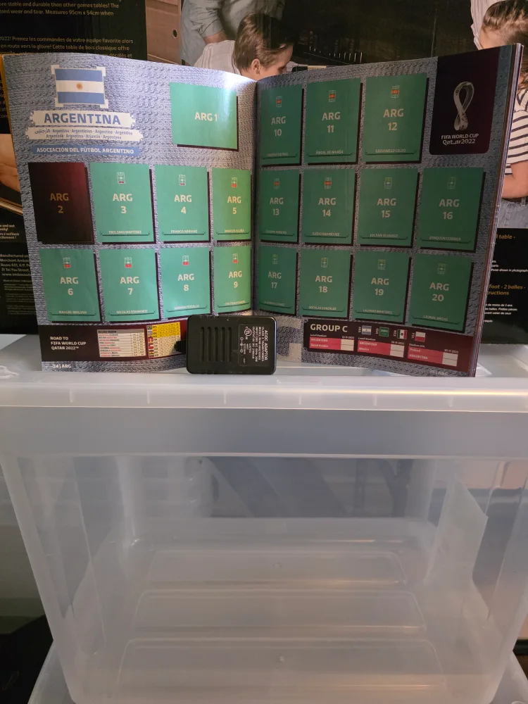 New, Sealed FIFA World Cup 2022 85 cm Foosball Table image indicator(10)