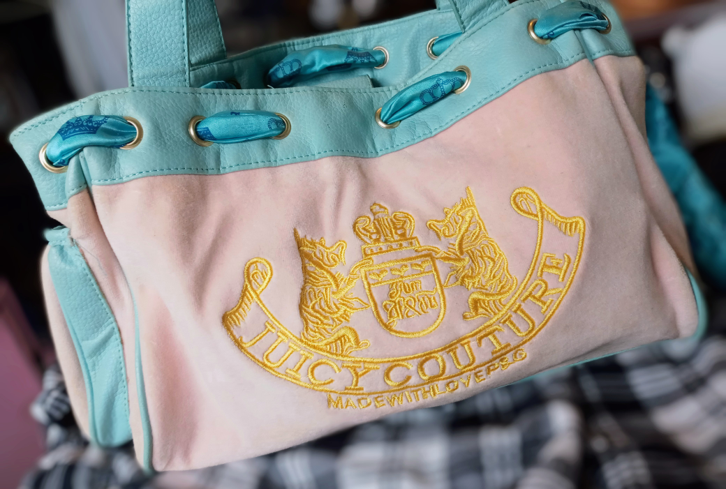 Juicy Couture Velour Bucket Bag - photo 2
