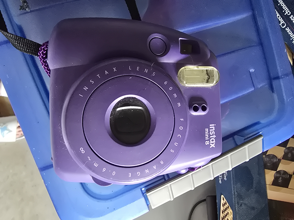 Purple Fujifilm Instax Mini 8 Camera