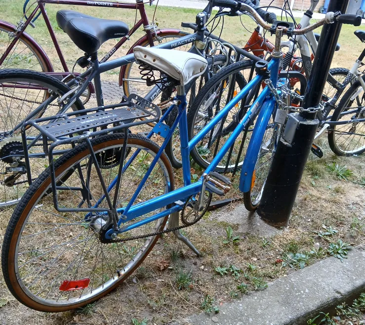 Vintage Free Spirit single Speed Bicycle - Blue thumbnail