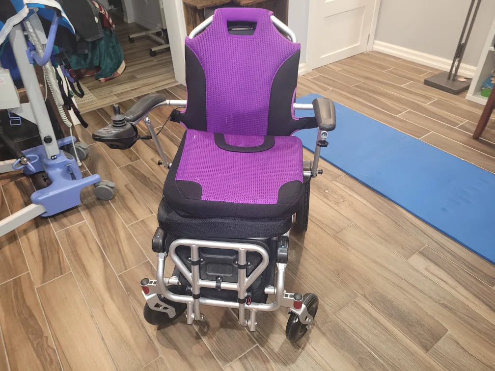 Travel Buggy Purple Electric Wheelchair image indicator(3)