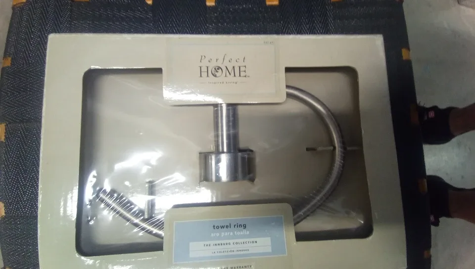 Perfect Home Innburg Collection Towel Ring - New! thumbnail