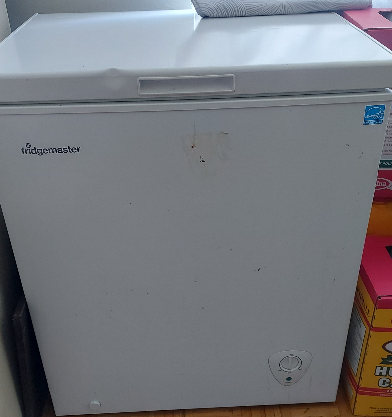 Fridgemaster Chest Freezer - White