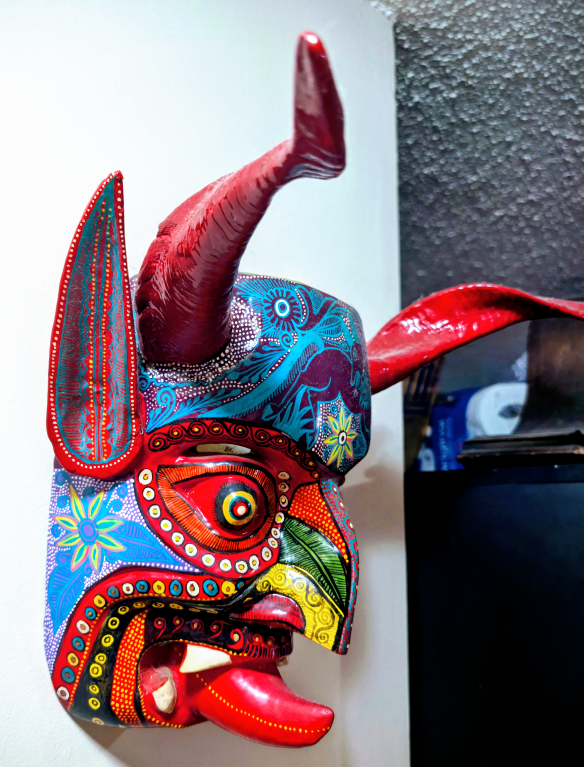 Oaxaca Devil Mask - photo 2