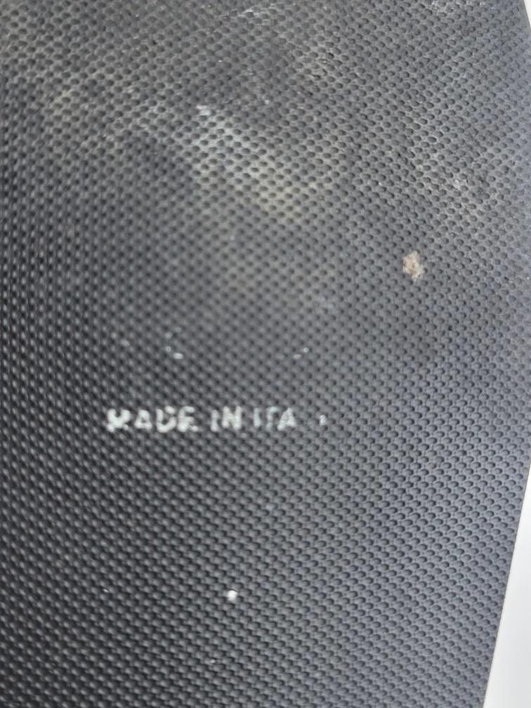 vintage Italian Amalfi by Rangoni Black Leather Shoes sz 7 image indicator(7)