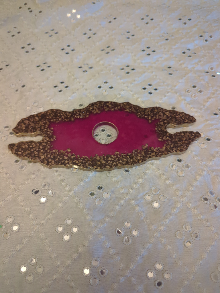 Handmade Wine Glass Holder - Resin