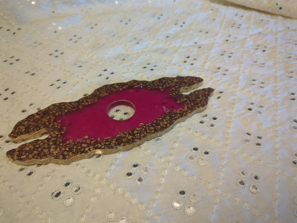 Handmade Wine Glass Holder - Resin - photo 2
