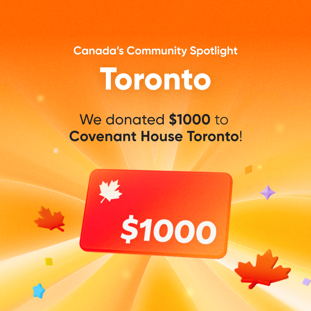 Community Spotlight: Toronto Donation Announcement 🎉