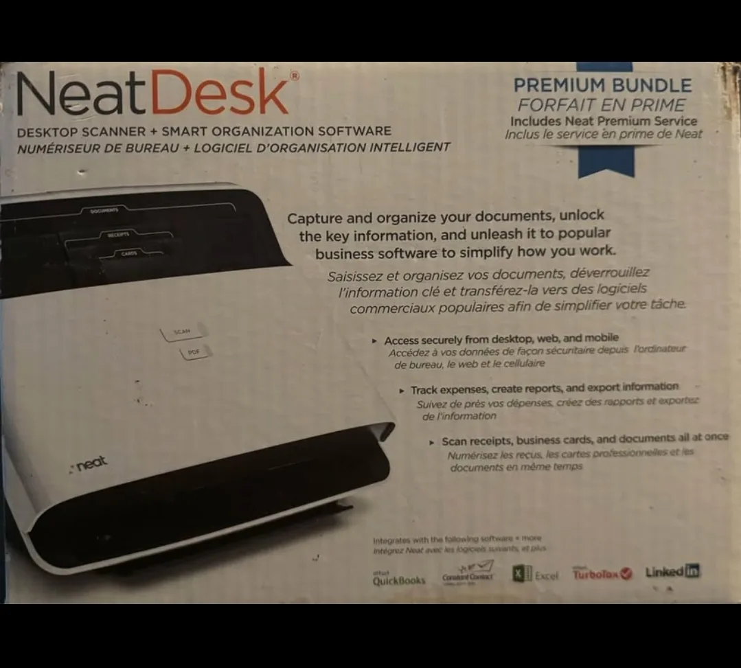 NeatDesk Desktop Scanner + Smart Organization Software thumbnail