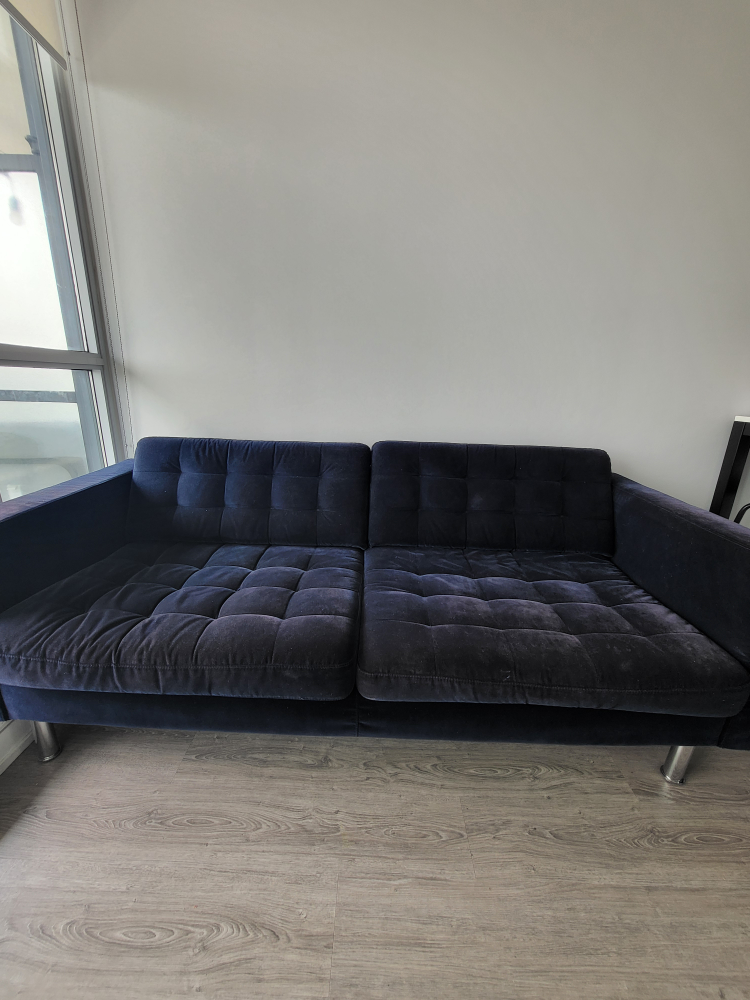 Ikea Soderhamn 2-Seat Sofa - Navy - photo 3