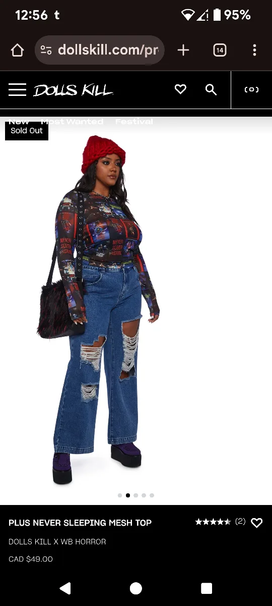 Freddy Krueger mesh top image indicator(2)