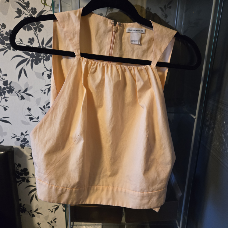 Club Monaco banana yellow Sleeveless Top - Size 2 - photo 2