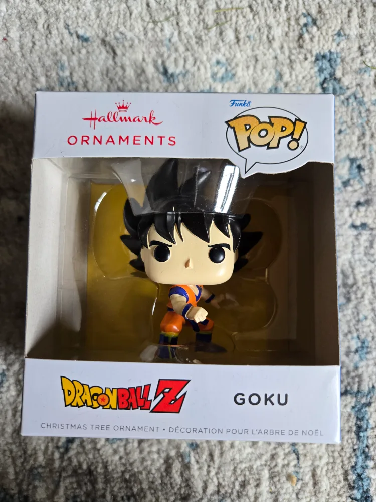 Goku DBZ Funko Pop Christmas Ornament thumbnail
