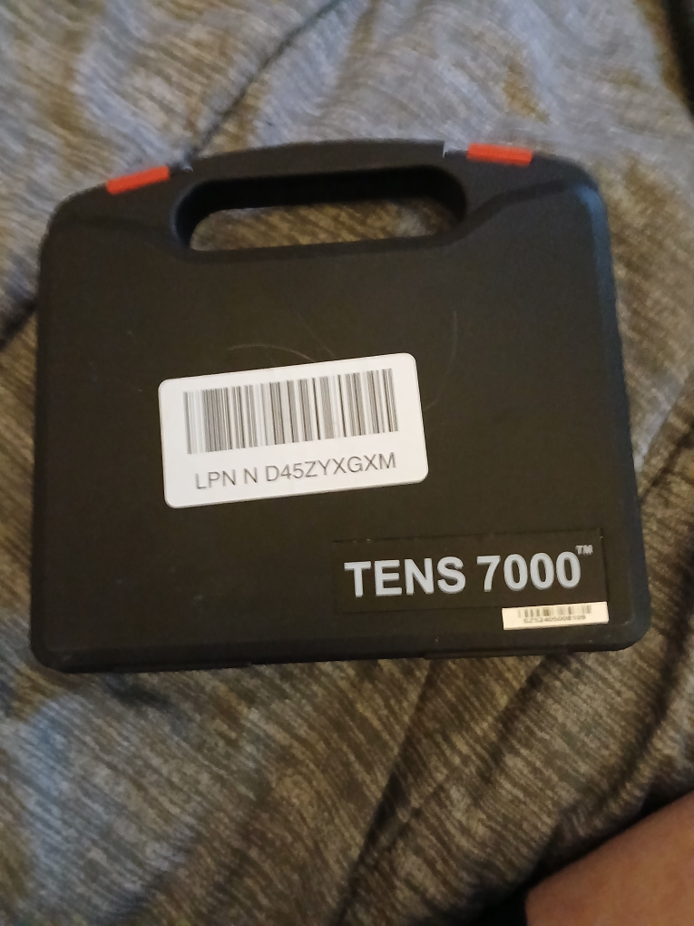 TENS 7000 Unit with Case & Accessories