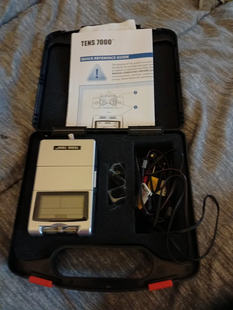 TENS 7000 Unit with Case & Accessories image indicator(5)