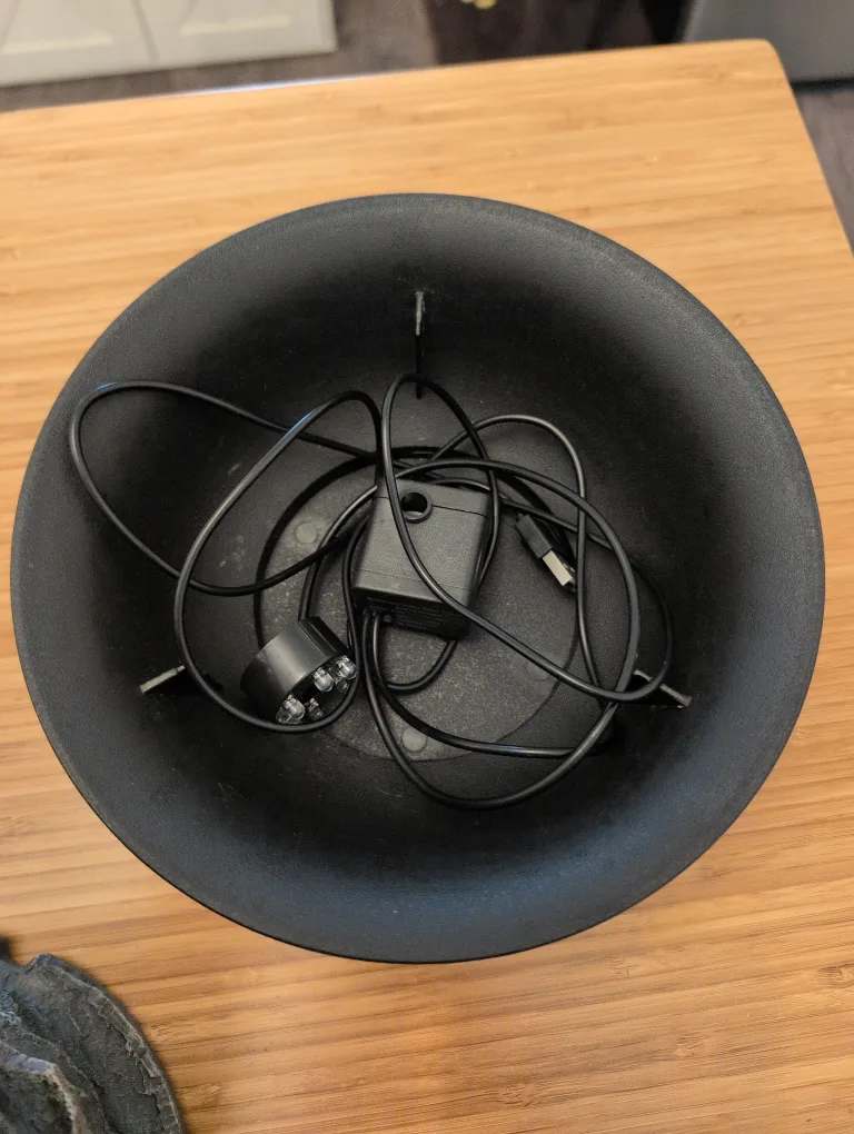 Indoor Water Fountain with Bubbling Glass Ball image indicator(2)