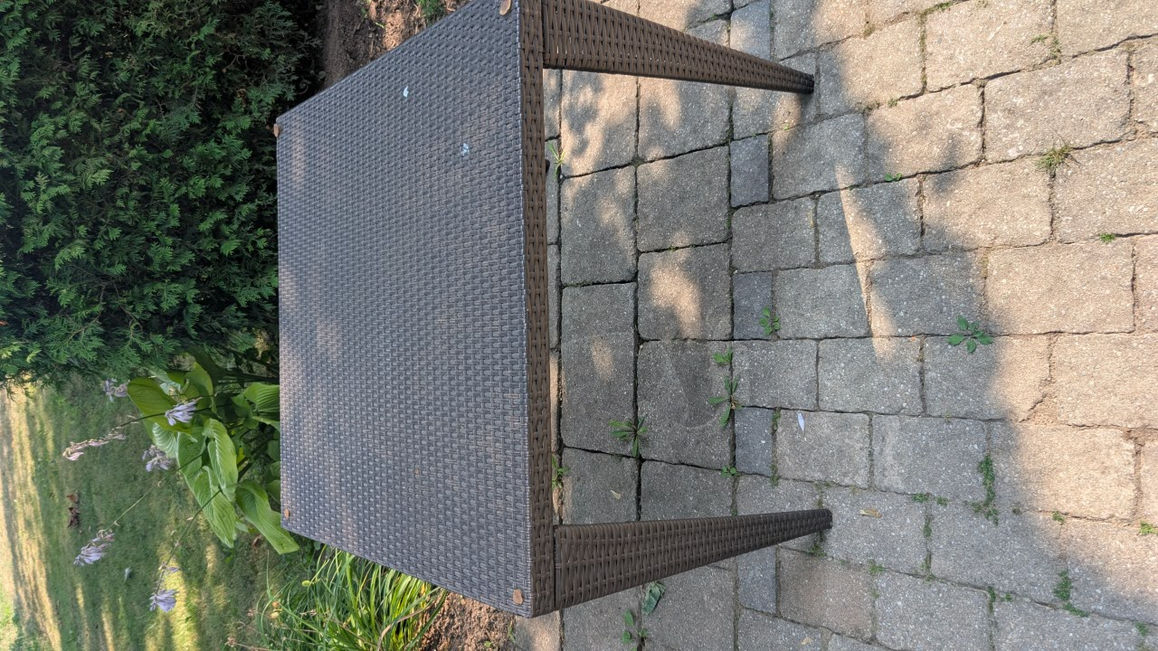 Wicker Patio Table - Square - photo 2