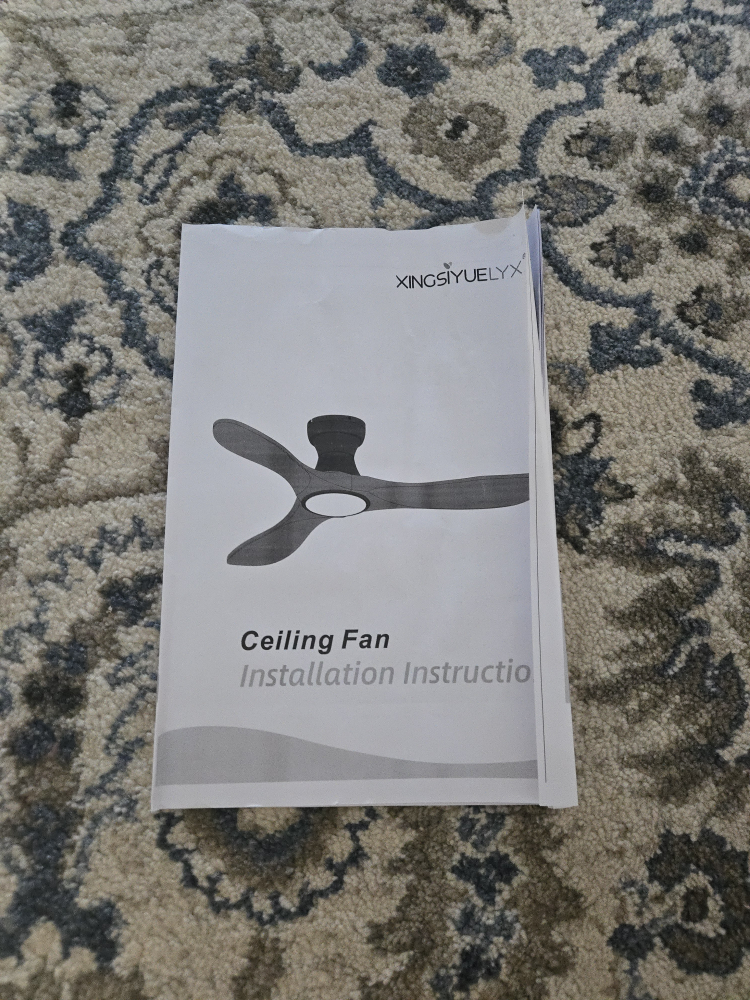 Foblks 52" Indoor/Outdoor Wood Ceiling Fan - NEW - photo 5
