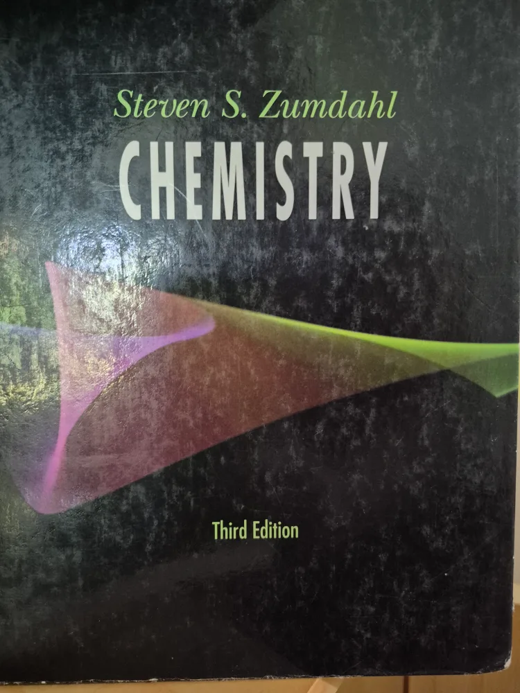 Chemistry Textbook & Solutions Guide 3rd Edition by Zumdahl thumbnail