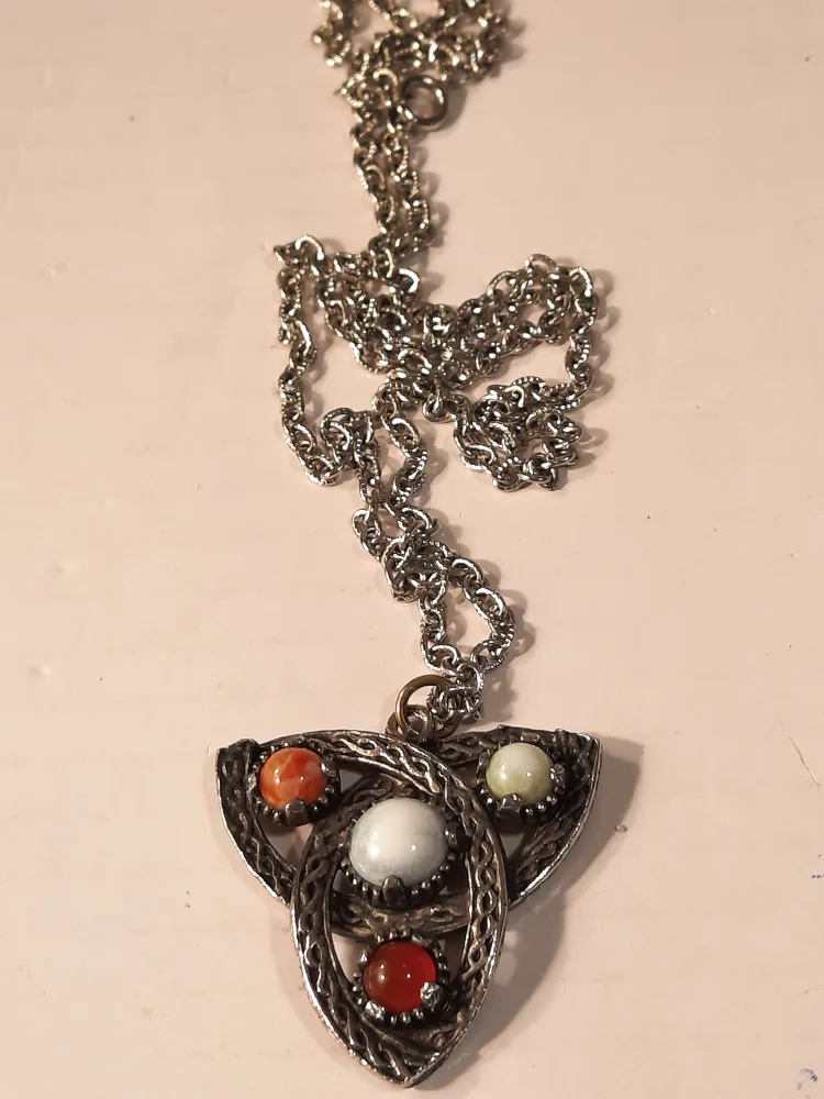 Jacolite Vintage celtic Pendant Necklace image indicator(2)