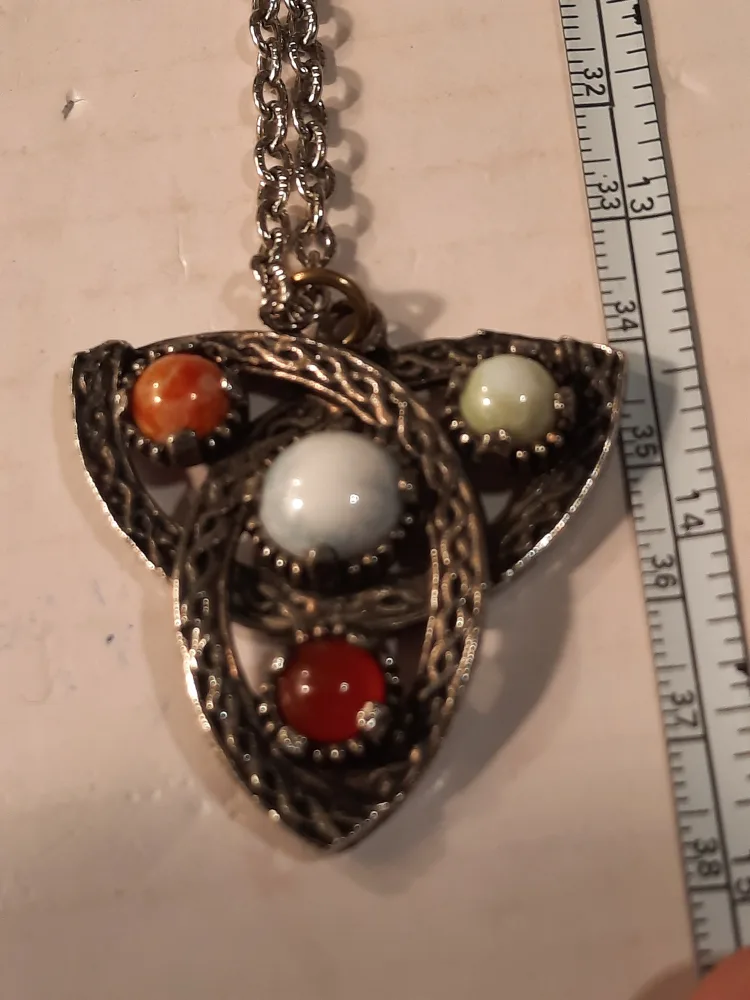 Jacolite Vintage celtic Pendant Necklace image indicator(8)