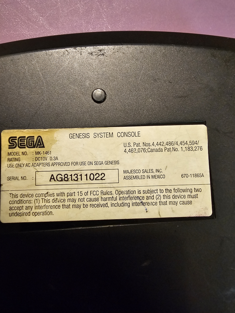 Sega Genesis 3 Console - Retro Gaming - photo 2